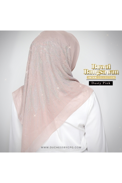 BAWAL BANGSAWAN LUXE INTAN - DUSTY PINK